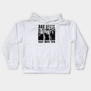 Bad vampires have more fun Kids Hoodie